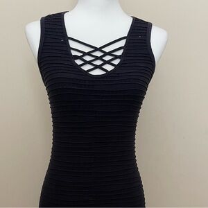 Black Bodycon Dress - women’s one size fits all